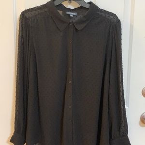 ModCloth 4X sheer black top. Worn once.